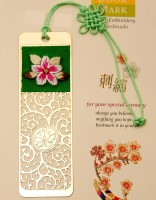 E-11刺绣之人面桃花